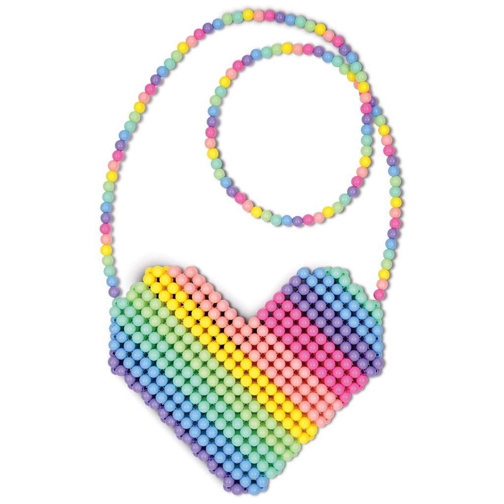 Heart Beaded Crossbody Bag | Iscream